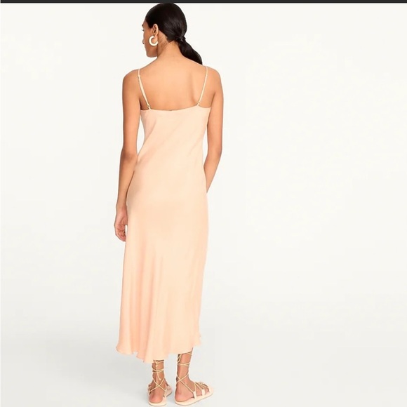TWO J Crew peach and pink cupro slip dresses - Picture 3 of 16
